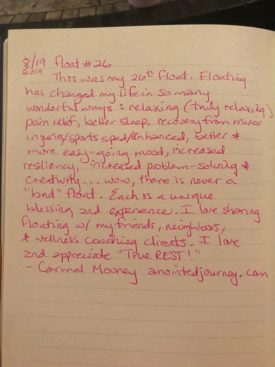 Float Journaling