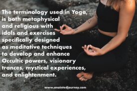 Yoga is metaphysical